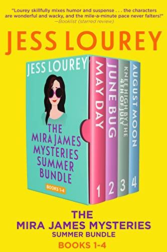 Mira James Mysteries Summer Bundle, Books 1-4 (May, June, July, and August): Four Full-length, Romantic Comedy Mystery Novels